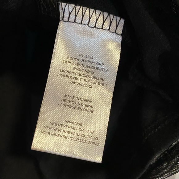 Crave Fame top, L, GUC, lined ruched nylon mesh, stretch straps - Picture 4 of 7